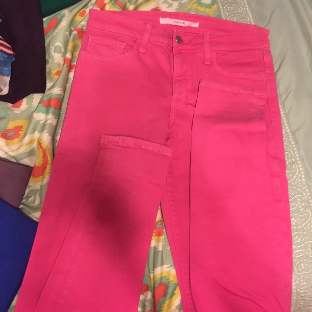 Joe's Hot pink jeans - Picture 2 of 3